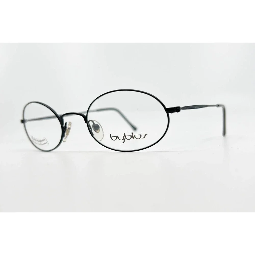 Byblos 624 305 Eyeglasses Frames Black Full Rim 50-18-140 15277